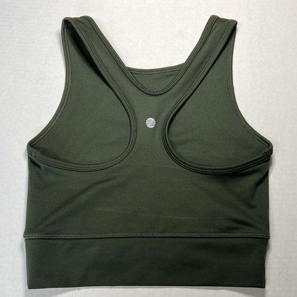 Z By Zella Midriff Racerback Crop Top XS EUC - Picture 2 of 3